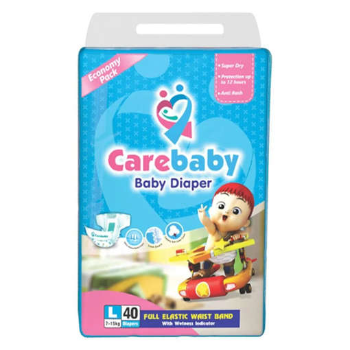 Picture of Carebaby Diaper L 40pcs